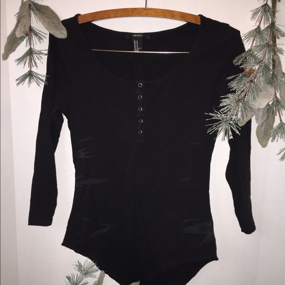 Forever21 Black Body Suit